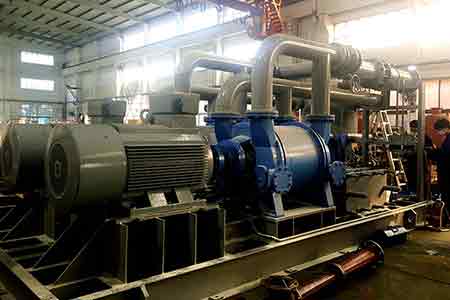 肯富来液环泵机组香港黑角电厂使用现场
