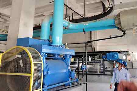 肯富来液环泵机组在汕尾红海湾电厂脱硫项目使用现场