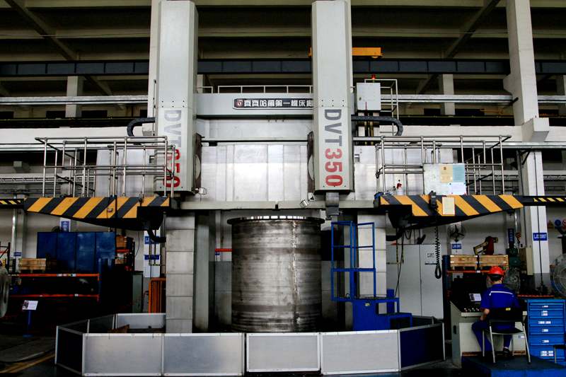 DVT350X3X40P-NC数控双立柱式车床